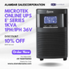 MICROTEK ONLINE UPS E² Series 1KVA 1PH:1PH 36V