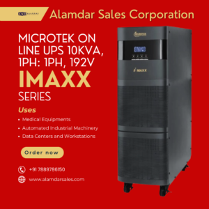 MICROTEK ON LINE UPS 10KVA, 1ph: 1ph, 192V iMAXX SERIES