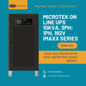 alt="Online UPS unit from MICROTEK 10KVA iMAXX Series"