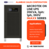MICROTEK ON LINE UPS 20KVA, 3ph: 1ph, 360V iMAXX SERIES