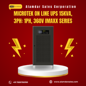 MICROTEK ON LINE UPS 15KVA, 3ph: 1ph, 360V iMAXX SERIES