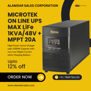 MICROTEK ON LINE UPS MAX LiFe 1KVA/48V + MPPT 20A