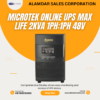 MICROTEK ONLINE UPS MAX LiFe 2KVA 1PH:1PH 48V