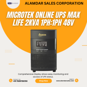 MICROTEK ONLINE UPS MAX LiFe 2KVA 1PH:1PH 48V