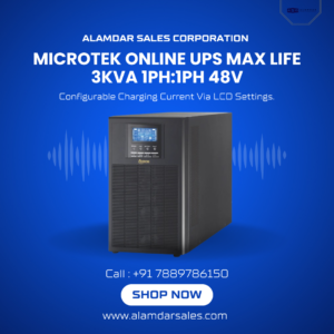 MICROTEK ONLINE UPS MAX LiFe 3KVA 1PH:1PH 48V