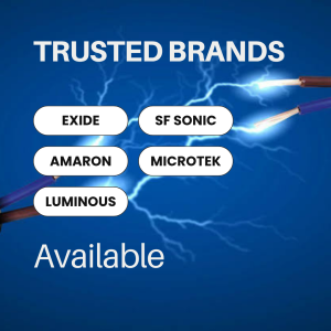 "Top UPS battery brands offered by Alamdar Sales Corporation – Exide, Luminous, Amaron, Microtek"