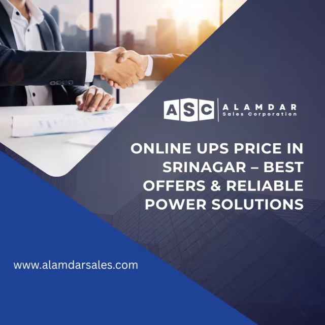 Online UPS Price in Srinagar – Best Offers & Reliable Power Solutions