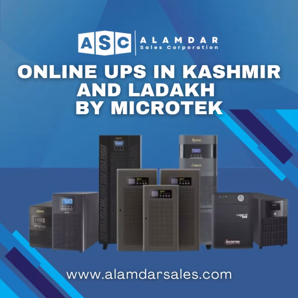 “Online UPS for uninterrupted power supply in Kashmir and Ladakh”