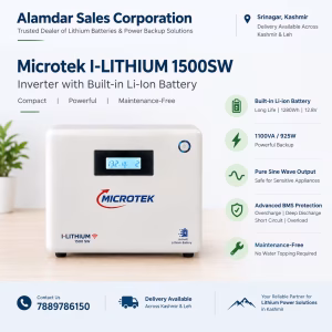 Microtek I-LITHIUM 1500SW lithium ion battery inverter in Srinagar